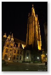 License: Towering spire of the Church of Our Lady