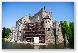 License: Het Gravensteen - Castle of the Counts - under restoration