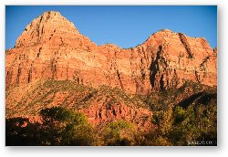 License: Glowing red rocks of Zion