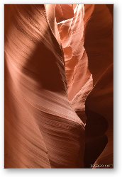 License: Inside the Antelope slot canyon