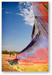 License: All done - the balloon is getting folded back up