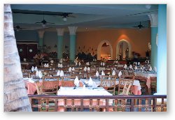 License: Buffet eating area at the Iberostar