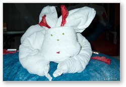 License: Bunny made from hand towels