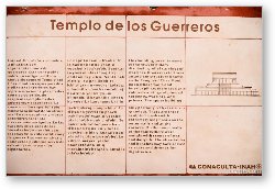 License: Plaque describing Temple of the Warriors