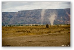 License: These dust devils were blowing around all over the place