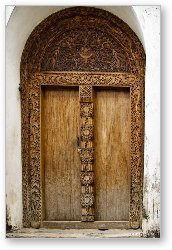 License: Intricately Carved Door