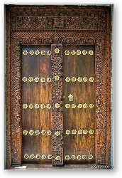 License: Ornate Hindu Style Door