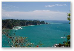 License: View of the Pacific Ocean near Manuel Antonio