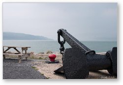 License: Large anchor in St. Irenee, Quebec