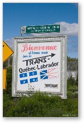 License: Welcome to the Trans-Quebec-Labrador Highway