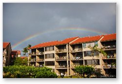 License: Rainbow over our resort
