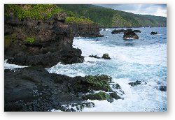 License: Rugged Maui coastline near Oheo Pools