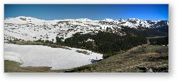 License: Panoramic view of the Colorado Rockies from Loveland Pass