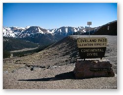 License: Loveland Pass, Colorado