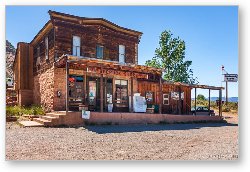 License: HDR image of historic Bedrock Store, Colorado