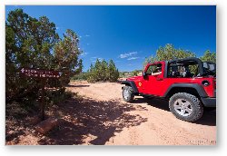 License: Jeep Rubicon at Top of the World 4x4 trail