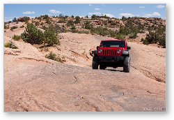 License: Jeep Rubicon on Fins N Things slickrock 4x4 trail