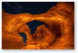 License: Double Arch at Night