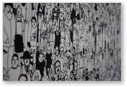 License: Wallpaper of people in Seattle Art Museum building, Olympic Sculpture Park