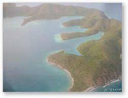 License: Aerial view of Virgin Islands