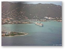 License: Aerial view of Road Town, Tortola