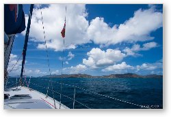 License: Sailing toward Tortola