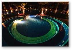 License: Night shot of the adult pool