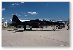 License: Black/Red T-38 Talon of 9th Reconnaissance Wing
