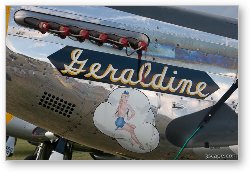 License: North American P-51D Mustang Geraldine