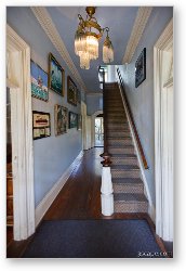 License: Ernest Hemingway Home (hallway and stairs)