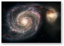 License: The Whirlpool Galaxy (M51) and Companion