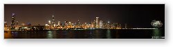 License: Beautiful Chicago Skyline with Fireworks (High Resolution)