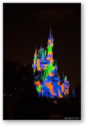 License: Cinderella Castle Light Show