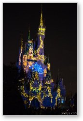 License: Cinderella Castle Light Show