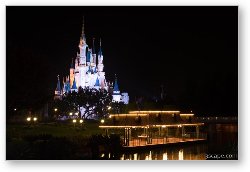 License: Cinderella's Castle at Night
