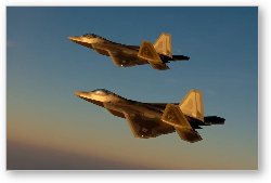 License: F-22A Raptors in formation