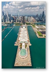 License: Navy Pier Chicago Aerial