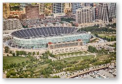 License: Chicago's Soldier Field Aerial