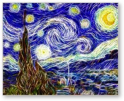 License: The Starry Night Reimagined