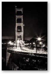 License: Golden Gate Bridge Traffic at Night
