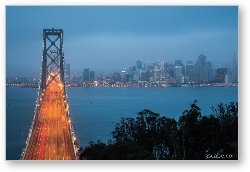 License: Bay Bridge and San Francisco Skyline