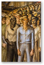 License: Striking Miners Mural in Coit Tower