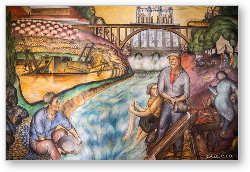 License: California Industrial Scenes Mural in Coit Tower