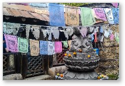 License: Nepalese Prayer Flags at Everest ride