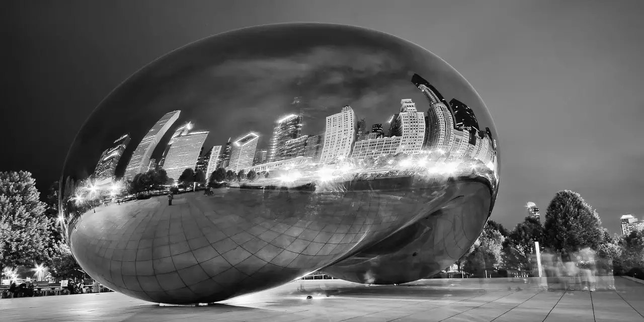 Chicago's Bean in Millennium Park