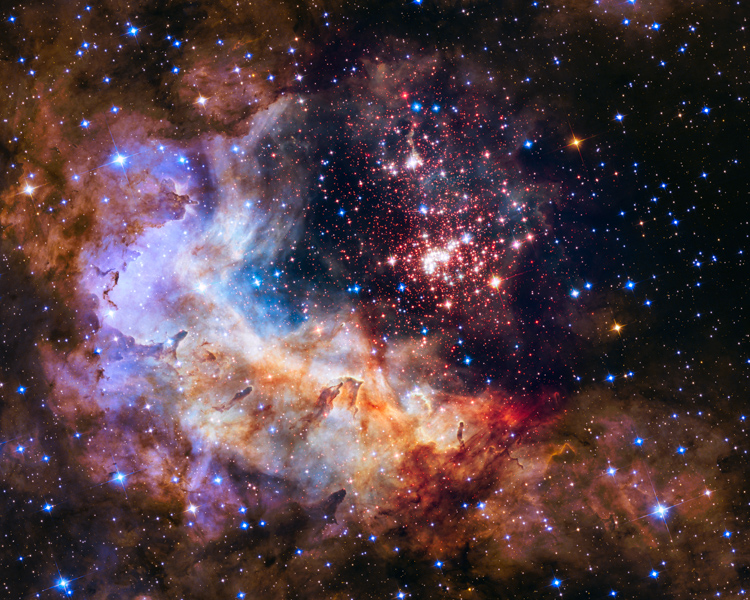 Westerlund 2 - Hubble 25th Anniversary Image