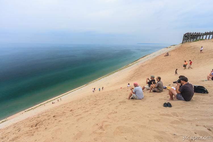 The Dune Climb Sleeping Bear Dunes Photograph by Adam Romanowicz