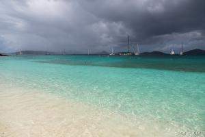 Storm over St. Thomas