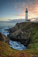 Pigeon Point Lighthouse at Sunset