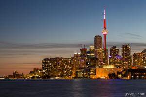 Toronto Skyline at Dusk